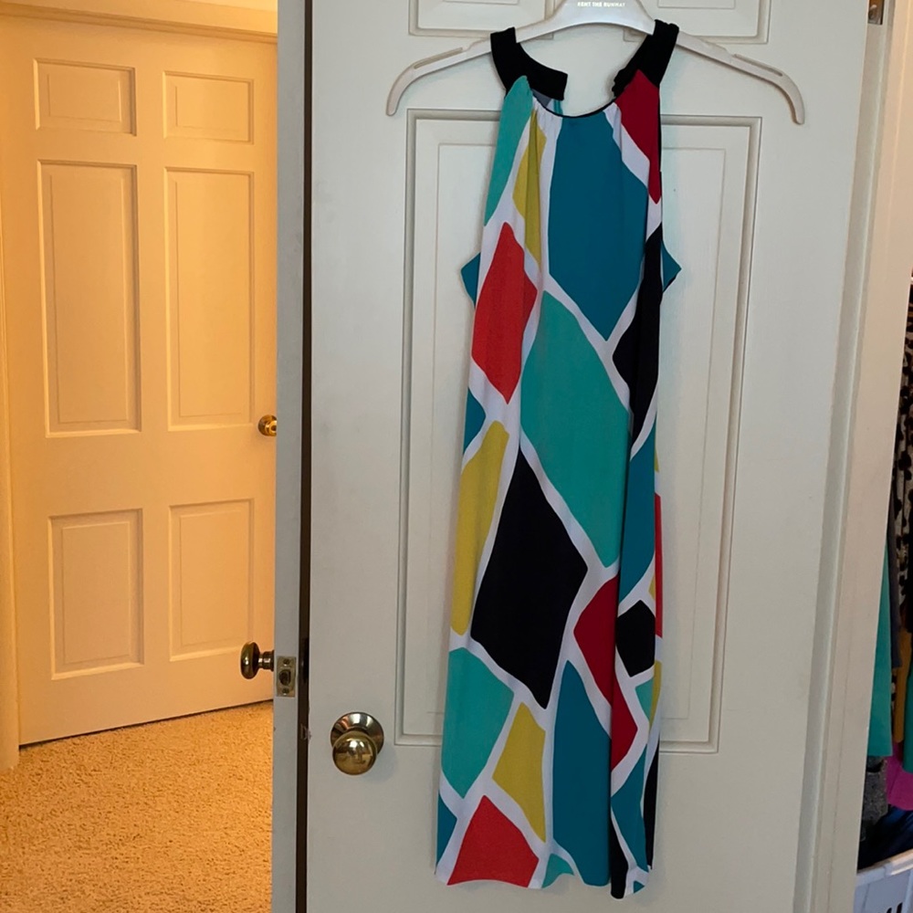 Small Color block dress